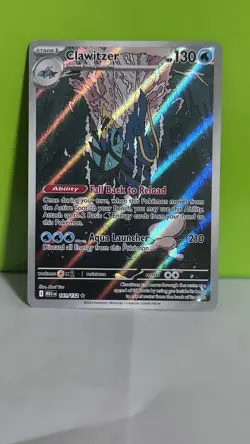 Clawitzer 141/132 Mega Evolution Illustration Rare Pokemon TCG NM - Image 1