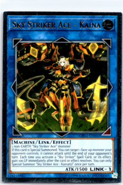 Sky Striker Ace - Kaina - OP11-EN002 - Ultimate Rare - Yugioh - Image 1