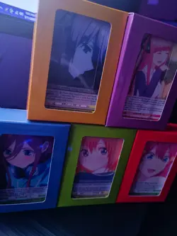 Weiss Schwarz The Quintessential Quintuplets English Set 5 Unopened Trial Decks - Image 2
