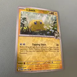 N's Joltik - Pokemon TCG Reverse Holo Rare Card Journey Together Card 049/159 NM - Image 3