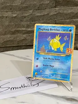 Shining Magikarp Berkilau 010/025 25th Anniversary Pokemon Card Indonesia - Image 1