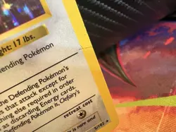 1999 Pokemon Base Set Clefairy Holo #5/102 WOTC Vintage Pokemon Card LP - Image 5
