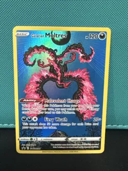 Galarian Moltres SWSH284 SWSH: Sword & Shield Promo Cards Holo - Image 1