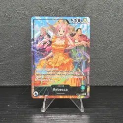 Rebecca OP15 039 Alt Art Leader - One Piece TCG - English Card NM - Image 1