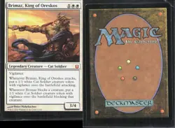BRIMAZ, KING OF ORESKOS 5 MYTHIC BORN OF THE GODS MAGIC: THE GATHERING NM/M - Image 1