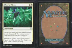 GHOSTLY PRISON 26 UC COMMANDER: KALDHEIM MAGIC: THE GATHERING NM/M - Image 1