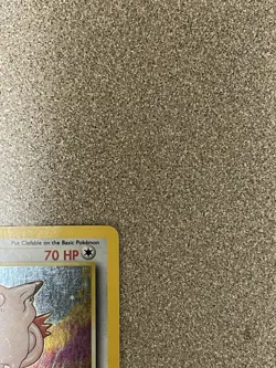 Clefable 1/64 Holo Rare Pokemon Jungle -MODERATELY PLAYED- - Image 5