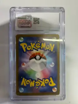 Pokemon CGC 9 MINT 2025 JAPANESE Art Rare Vulpix - Image 2
