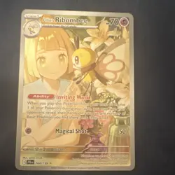 The Pokemon Company Lillie's Ribombee 164/159 Sv09 Holo Illustration Rare Eng 70 - Image 1