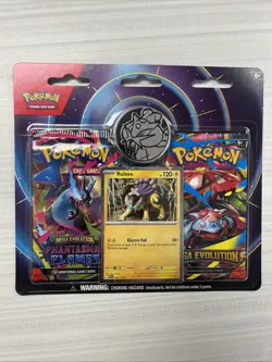NEW Pokemon Mega Evolution & Phantasmal Flames 2-Pack Blister Sealed - Raikou - Image 1