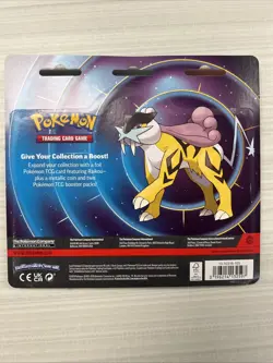 NEW Pokemon Mega Evolution & Phantasmal Flames 2-Pack Blister Sealed - Raikou - Image 2