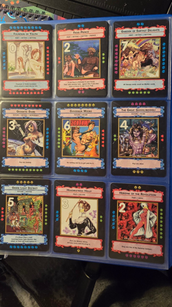 Lot of Vintage xXxenophile Adult CCG Cards with Binder - Image 3
