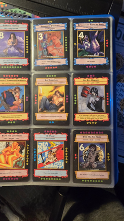 Lot of Vintage xXxenophile Adult CCG Cards with Binder - Image 5