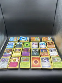 (1100) Pokemon Cards Only Commons Uncommon Rare No Holos Good Condition - Image 1
