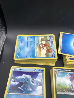 (1100) Pokemon Cards Only Commons Uncommon Rare No Holos Good Condition - Image 2