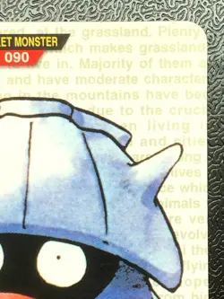 Shellder 090 Pokemon Card Carddass 1996 RED BANDAI Nintendo Japanese Japan - Image 4
