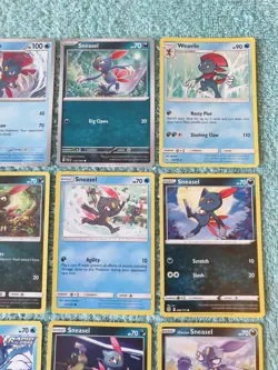 SNEASEL & WEAVILE BUNDLE POKEMON CARDS - Image 3