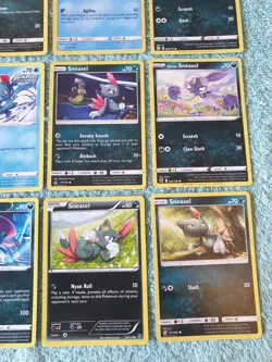 SNEASEL & WEAVILE BUNDLE POKEMON CARDS - Image 5