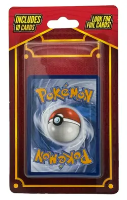 MJ Holding 2022 Pokemon TCG 10 Card Pack Red Card - Image 1
