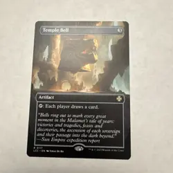 Temple Bell (Borderless) Commander: the Lost Caverns of Ixalan Regular - Image 1