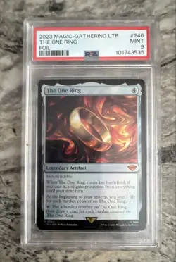 The One Ring Universes Beyond: the Lord of the Rings: Tales of Middle-Earth Foil - Image 1