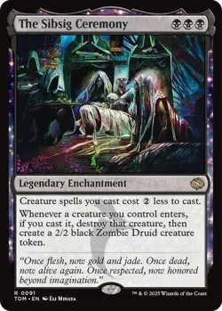 The Sibsig Ceremony - Tarkir: Dragonstorm - 91 - LP/NM - Image 1