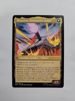 MTG - Megatron, Tyrant Universes Beyond: Transformers Regular M#012 - Image 3