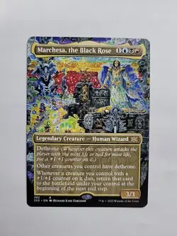 MTG - Marchesa, the Black Rose (Borderless) 2X2 Regular R#382 - Image 1