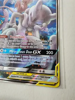 The Pokemon Company Mewtwo & Mew GX SM Promos SM191 Holo Promo English Mint! - Image 4