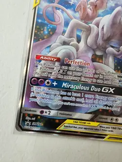 The Pokemon Company Mewtwo & Mew GX SM Promos SM191 Holo Promo English Mint! - Image 5