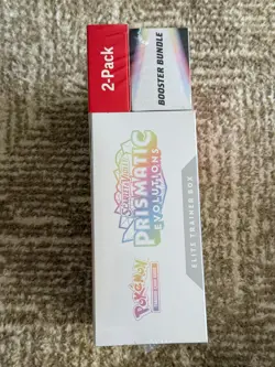 Pokemon TCG Prismatic Evolutions Costco 2-Pack - ETB & Booster Bundle Sealed - Image 4