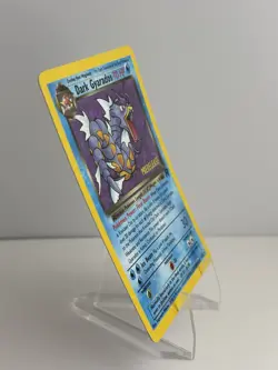 Dark Gyarados 8/82 Prerelease Holo Team Rocket Pokemon WOTC NM/LP - Image 2