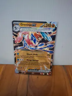 Greninja ex 106/167 Double Rare Twilight Masquerade Pokemon Near Mint - Image 2
