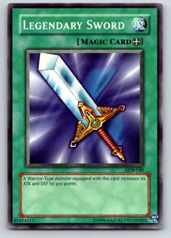 Legendary Sword LOB-EN040 Legend of Blue Eyes White Dragon Yu-Gi-Oh NM - Image 1