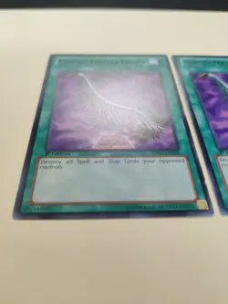 2x Harpie's Feather Duster BP01-EN035 Black Rare 1st Edition LP - Image 3