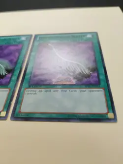 2x Harpie's Feather Duster BP01-EN035 Black Rare 1st Edition LP - Image 5