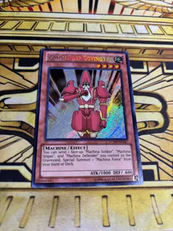 Yugioh Kommandant Covington LCYW-EN167 Secret Rare - Image 1