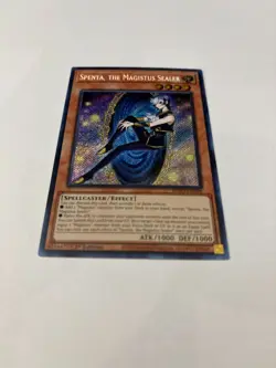 YuGiOh! Spenta, the Magistus Sealer BPRO-EN098 Burst Protocol 1st Ed Secret Rare - Image 2