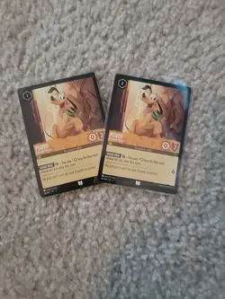 Pluto “Friendly Pooch” 18/204 Uncommon Disney Lorcana Into the Inklands x2 - Image 1