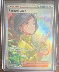 Parasol Lady - 255/182 - Pokemon Paradox Rift Special Illustration Rare Card NM - Image 1