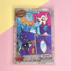 Kayou My Little Pony Eternal Moon Eng HR Comic Card Hot Spring MLPME01-HR-024L3 - Image 1