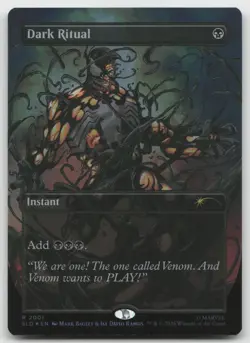 Dark Ritual (Rainbow Foil) R Foil Secret Lair Drop Series 2001 NM - Image 1