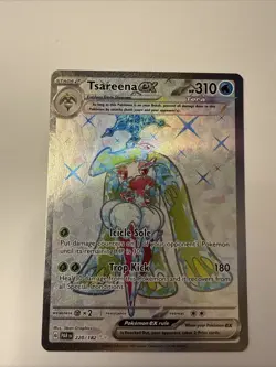 Tsareena EX 220/182 Ultra Rare 2023 Pokemon Paradox Rift Full Art Card NM - Image 1