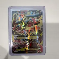 M Lucario EX Mega Full Art Holo Promo Alternate Art Pokemon Card 055A/111 - Image 1