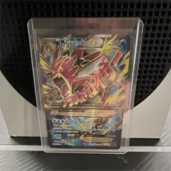 M Gyarados EX 115/122 BREAKpoint Ultra Rare Full Art Holo English 2016 HP240 - Image 1