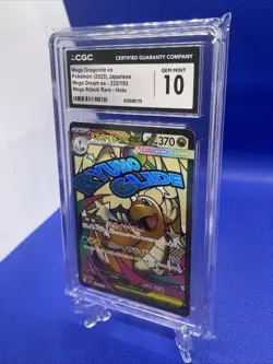 Mega Dragonite Ex Mega Dream MAR 232/193 CGC Gem Mint 10 Pokemon - Image 3