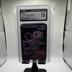 Pokemon TCG Mew V Holo CGC 10 VSTAR Universe 053/172 JP 2022 - Image 1