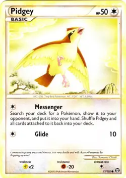 Pokemon - Pidgey - 71/102 - Common - HS Triumphant - NM - Image 1
