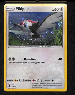 Pikipek - SM07 Promo Pokemon Sun & Moon Promo Holo - Image 1