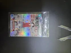 One Piece Monkey D. Luffy College Basketball US Voyage New Promo Card SEALED - Image 3